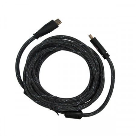 GLINK029-5 [VERSION 1.4] สาย HDMI (Male/Male) สายถักระดับ PREMIUM HDMI  (High Speed HDMI Cable With Ethemet)  ยาว 5 เมตร								 								