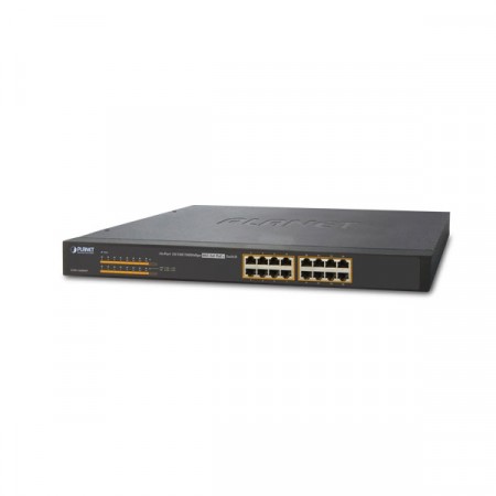 PLANET GSW-1600HP 16-Port 10/100/1000Mbps 802.3at PoE+ Ethernet Switch (16 Port POE ทั้ง 16 PORT)
