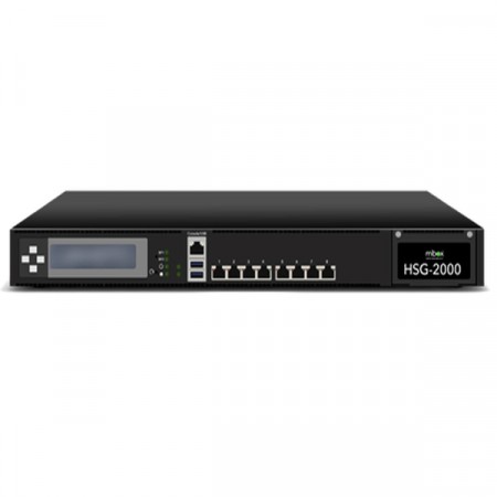RansNet HSG-2000 mbox HotSpot Gateway, 5,000 Concurrent Users, 16GB RAM, 8-Port Gigabit Interface