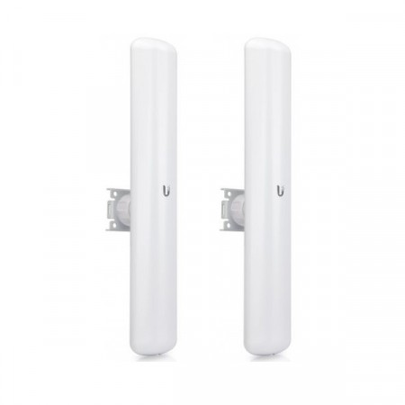 Ubiquiti LAP‑120-SET Point-to-point WiFi Link 3-5Km. 802.11ac, Freq 5GHz Hi-Speed 450+Mbps, Power 25dBm, Ant 16dBi, Configuration ready