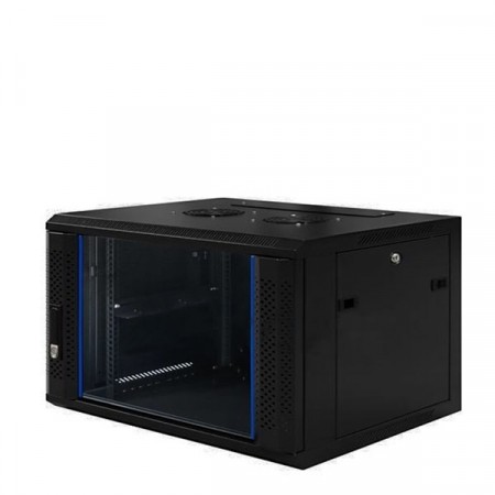 Link CW1-60406G 19" Glass Wall Rack 6U (60x40x37cm) *ส่งฟรีเขต กทม.และปริมณฑล