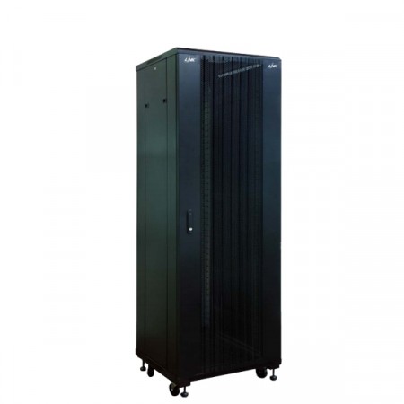 Link CH-81142CW 19” Curve-Wave Server Rack 42U (80x110x207cm.) Black for Data Center *ส่งฟรีเขต กทม.และปริมณฑล
