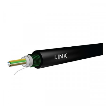 Link UFC3312A Fiber Optic 12 Core XG Multi-Mode, 50/125 μm OM4 Outdoor/Indoor Cable, Armored 12 Core, LSZH-FR