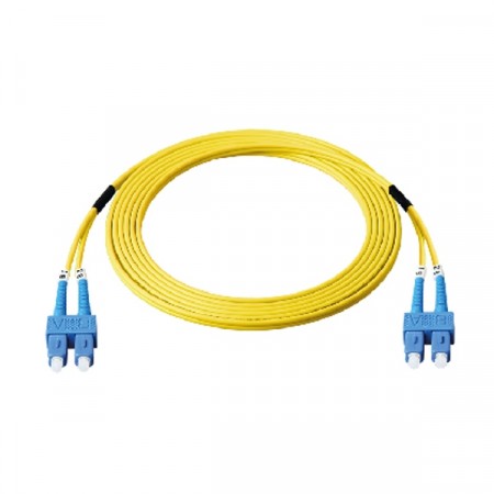 Link UFP966D26-05 Fiber Optic SC-SC Patch Cord OS2, Duplex Single-mode, (2.0 mm Jacket)/UPC-UPC, Lengths 5 m. 