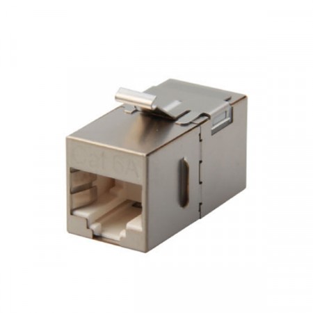 Link US-4007SIL Shield In-Line Coupler CAT 6A, Connector RJ45 Jack to RJ45 Jack Splice, ตัวเมีย 2 ด้าน (ตัวต่อกลาง)