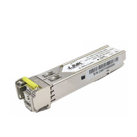 Link UT-901G-LC20-BR53 1.25G SFP Bi-Di Transceiver Single-Mode (SM) 1550nm/1310nm Simplex LC Connector, 20 km. (Link, Cisco, MikroTik, Ubiquiti & Other Compatible)
