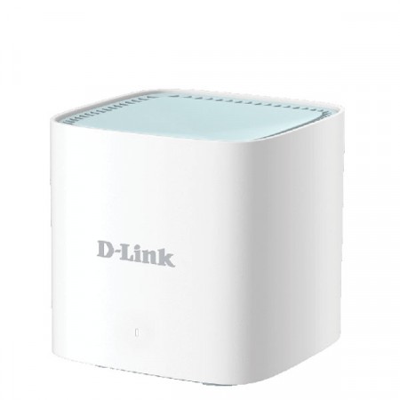 D-Link M15 Wi-Fi 6 AX1500 Eagle Pro AI Mesh Router, 1 LAN + 1 WAN Gigabit Ethernet Port, Free EAGLE PRO AI app