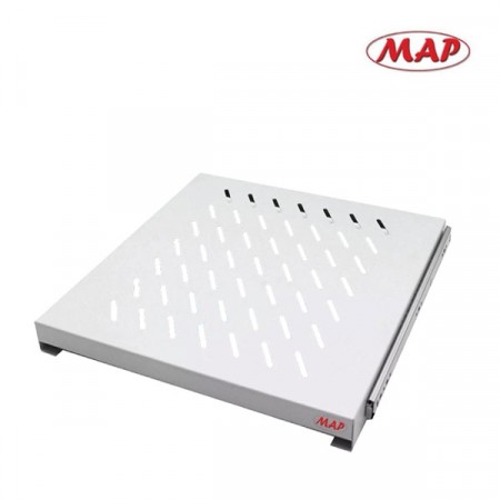 MAP M7-03065 Slide Component Shelf Deep 65 cm. for Close Rack 80 cm., Galvanize Steel