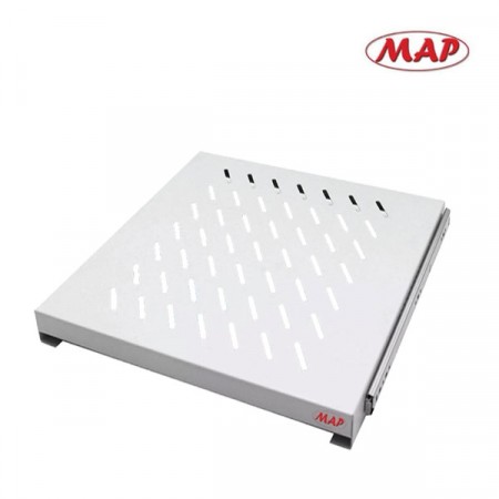 MAP M7-03075 Slide Component Shelf Deep 75 cm. for Close Rack 90-100 cm., Galvanize Steel