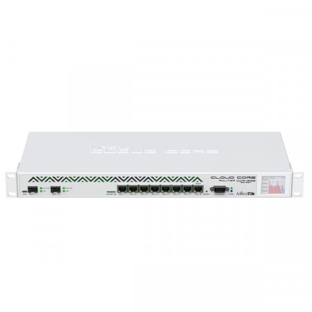 MikroTik CCR1036-8G-2S+EM Cloud Core Router Industrial Grade 8-Port Gigabit Ethernet, 2xSFP+ cages, CPU 36 cores 1.2GHz, RAM 16GB, RouterOS L6