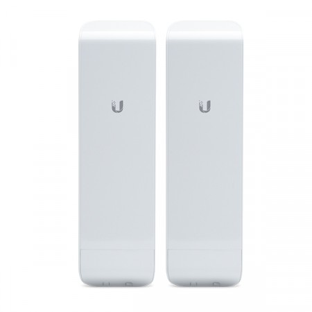 Ubiquiti NSM2-SET Point-to-point WiFi Link 3Km, Freq 2.4GHz 150+Mbps, Ant 11.2dBi 2x2 MIMO, Hi-Power 28dBm, Configuration ready