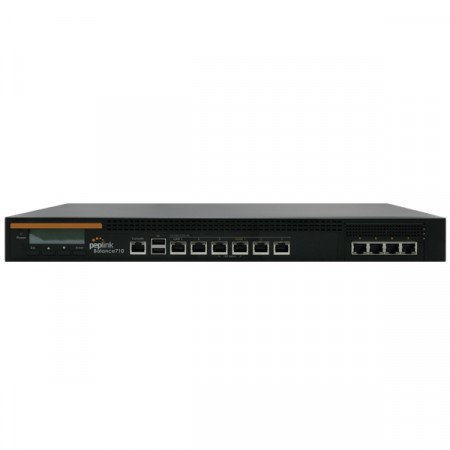 Peplink Balance 710 (BPL-710) Multi-WAN Router, 7 Gigabit WAN port and 3 Gigabit LAN port, 2.5Gbps Throughput, Load Balancing/VPN/QoS Support