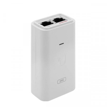 UBIQUITI Networks POE 24 12W 5P Gigabit Ethernet PoE Adapter and Injector   PoE Adapter/Injector (Gigabit Ethernet, 10,100,1000 Mbit/s, 90 260 V, 47 63 Hz, 0.5 A, 0 40°C