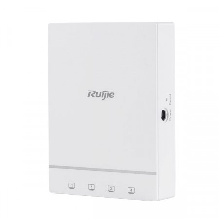 Ruijie RG-AP180 Wall Plate Access Point Wi-Fi 6 (802.11ax), Dual-band (2.4G+5G),  1774.5Mbps, Support PoE+, Cloud Service