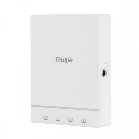 Ruijie RG-AP180 Wall Plate Access Point Wi-Fi 6 (802.11ax), Dual-band (2.4G+5G),  1774.5Mbps, Support PoE+, Cloud Service