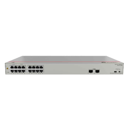 Huawei S110-16LP2SR Unmanaged 124W PoE+ switches 16*10/100/1000BASE-T ports, 2*GE SFP ports Fanless AC power Adapter
