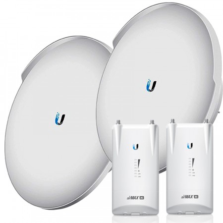 Set RocketDish 5G31-AC + R5AC-Lite : High-Peformance Point-to-Point 10-20Km, High Speed 450+Mbps, Freq 5GHz, Power 27dBm, Dish 31dBi Carrier Class 2x2MIMO