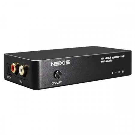NEXiS SP512A HDMI1.4 1X 2 SPLITTER WITH AUDIO EXTRACTOR