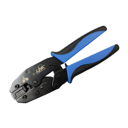 Link TL-1106AGA Crimp Tool for Hybrid CAT 6A Gold Plug, (New Black /Blue)
