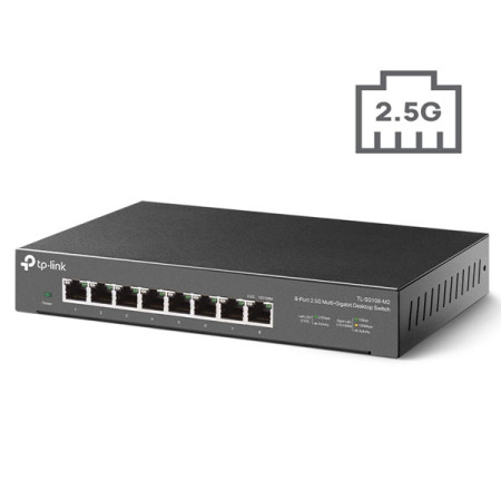 tp-link TL-SG108-M2 2.5G Multi-Gigabit Unmanaged Switch		 		