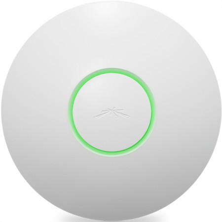 Ubiquiti UAP UniFi Access Point Indoor 802.11n, Freq 2.4GHz 300Mbps, 3dBi Omni Antennas 2x2MIMO, Power 20dBm, 24V/0.5A PoE Adapter Included
