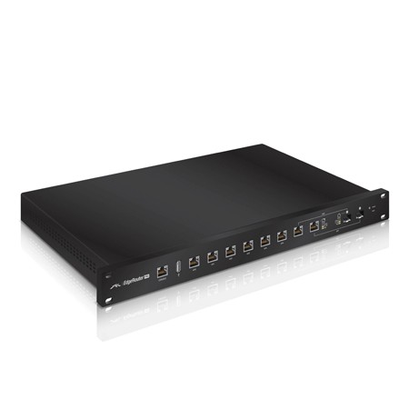Ubiquiti ERPro-8  EdgeRouter PRO  8-Port Gigabit Ethernet + 2-Port Combo RJ45/SFP Load Balancing