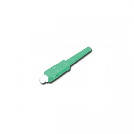 Link UF-0005SM/APC  SC/APC Simplex Singlemode, Zirconia Conector, Green Boot 0.9, 3.0 mm diameter Cable