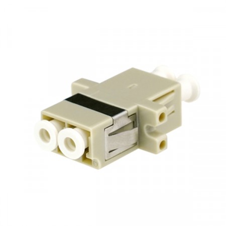 Link UF-0022D LC Duplex Fiber Optic Adapter, Multi-mode Coupling, PB Sleeve, PC Housing
