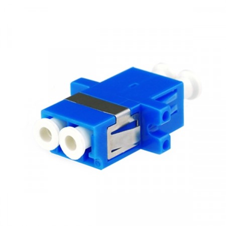 Link UF-0022DSM LC Duplex Fiber Optic Adapter, Single-mode Coupling, Ceramic Sleeve, PC Housing