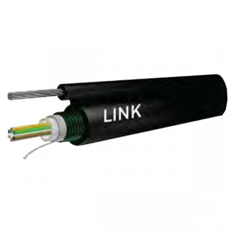 Link UFC5506DSA Fiber Optic 6 Core OM2 50/125 μm Multi-Mode, Single Tube, Stranded Drop Wire, Armored