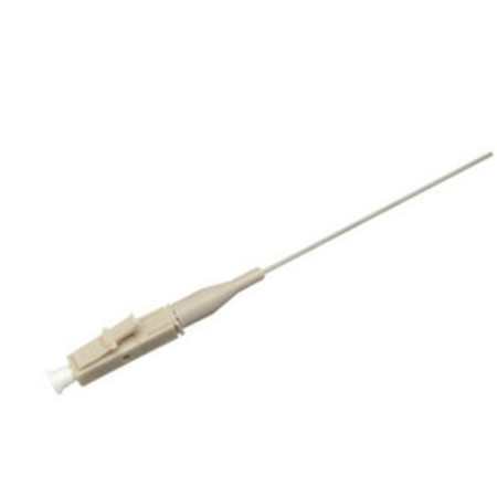 Link UFP420S01-1.5 LC Pigtail Fiber Optic, MM/OM3 Simplex, (900 μm Buffer)/UPC, Length 1.5 m.