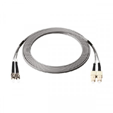 Link UFP546D31-03 Fiber Optic ST-SC Patch Cord OM2, Duplex Multi-mode, (3.0 mm Jacket)/UPC-UPC, Lengths 3 m. 
