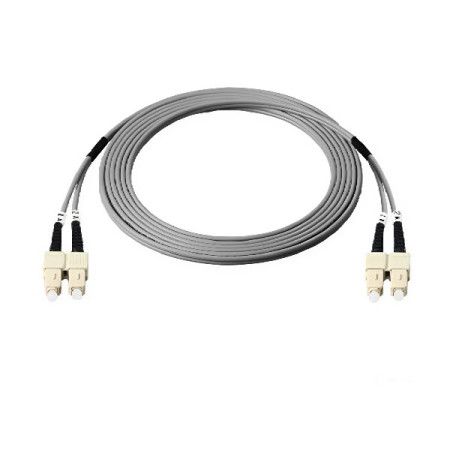 Link UFP566D31-03 Fiber Optic SC-SC Patch Cord OM2, Duplex Multi-mode, (3.0 mm Jacket)/UPC-UPC, Lengths 3 m. 