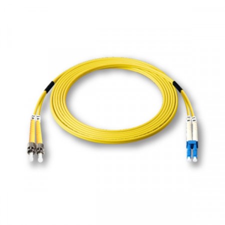Link UFP942D31-03 Fiber Optic ST-LC Patch Cord OS2, Duplex Single-mode, (3.0 mm Jacket)/UPC-UPC, Lengths 3 m. 