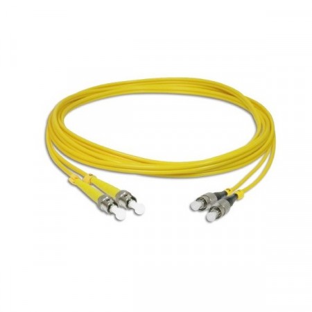 Link UFP948D31-03 Fiber Optic ST-FC Patch Cord OS2, Duplex Single-mode, (3.0 mm Jacket)/UPC-UPC, Lengths 3 m. 