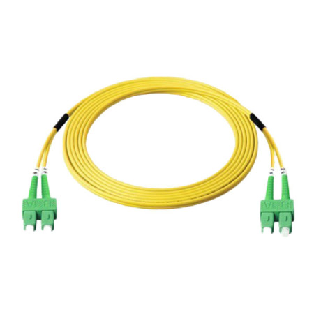 Link UFP966D22-05 Fiber Optic SC-SC Patch Cord OS2, Duplex Single-mode, (2.0 mm Jacket)/APC-APC, Length 5 m.