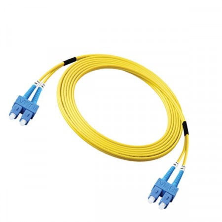 Link UFP966D31-05 Fiber Optic SC-SC Patch Cord OS2, Duplex Single-mode, (3.0 mm Jacket)/UPC-UPC, Lengths 5 m. 