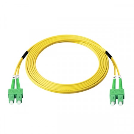 Link UFP966D32-05 Fiber Optic SC-SC Patch Cord OS2, Duplex Single-mode, (3.0 mm Jacket)/APC-APC, Lengths 5 m. 