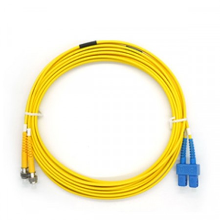 Link UFP968D31-03 Fiber Optic SC-FC Patch Cord OS2, Duplex 9/125 μm Single-mode, (3.0 mm Jacket)/UPC-UPC, Lengths 3 m. 