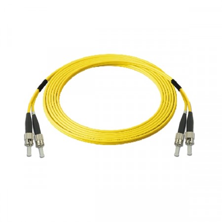 Link UFP988D32-03 Fiber Optic FC-FC Patch Cord OS2, Duplex 9/125 μm Single-mode, (3.0 mm Jacket)/APC-APC, Lengths 3 m. 