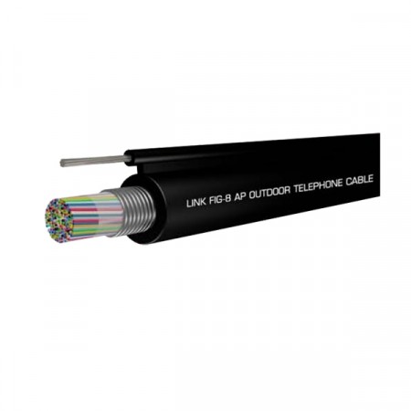 Link UL-2610 FIG-8 Outdoor CAT3 0.65 mm [22 AWG] UTP 10 Pair 100M./Roll 