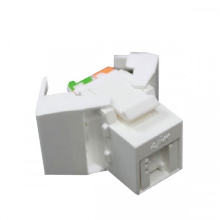 Link US-1006TFAS CAT 6 RJ45 Modular Jack Unshield, Auto Shutter
