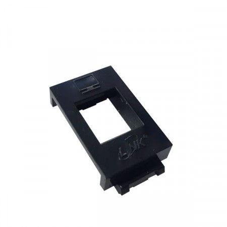 Link US-2006B ตัวแปลง RJ45 JACK สำหรับหน้ากาก Panasonic รุ่นใหม่ (INITIO, Wide Series), สีดำ บรรจุ 10 ตัว /Pack