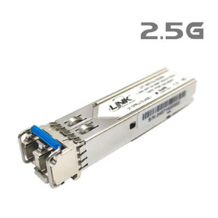 Link UT-902G-LC80 2.5G SFP Transceiver Module Single-Mode (SM) 1550nm, Duplex LC Connector, 80 Km. (Cisco, TP-Link, MikroTik & Other Compatible)