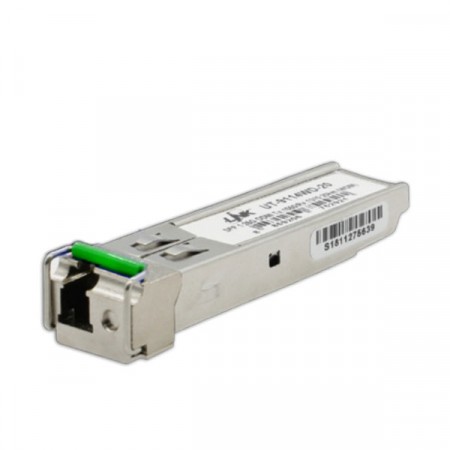 Link UT-9114WDHP-20 SFP BIDI Tranceiver Single Fiber, Single-Mode (SM), Tx 1550/Rx 1310, 20 Km.