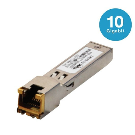 Link UT-910T-LC SFP 10G RJ45 Copper Gigabit Transceiver 1000Base-T, 30m. (Link, Cisco, MikroTik, TP-Link, Ubiquiti & Other)