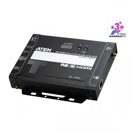 ATEN VE8952T 4K HDMI OVER IP TRANSMITTER WITH POE