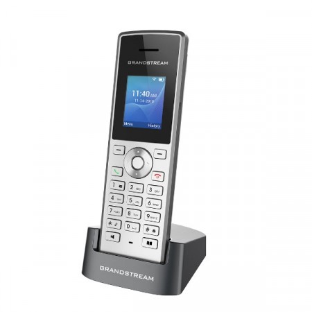 Grandstream WP810 Cordless Wi-Fi IP Phone, 2 SIP accounts 2 lines, Dual-band Wi-Fi, HD voice, 1500mAh battery