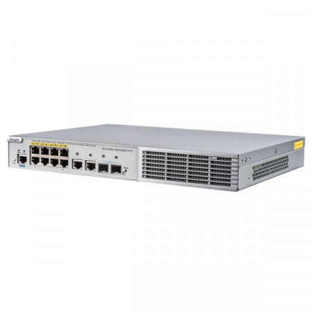 Ruijie XS-S1960-10GT2SFP-P-H Layer 2+ Managed Switch, 10 ports 10/100/1000BASE-T, 2 ports 100/1000BASE-X SFP, Port 1-8 support PoE/PoE+ 125W, Managed by Ruijie Cloud
