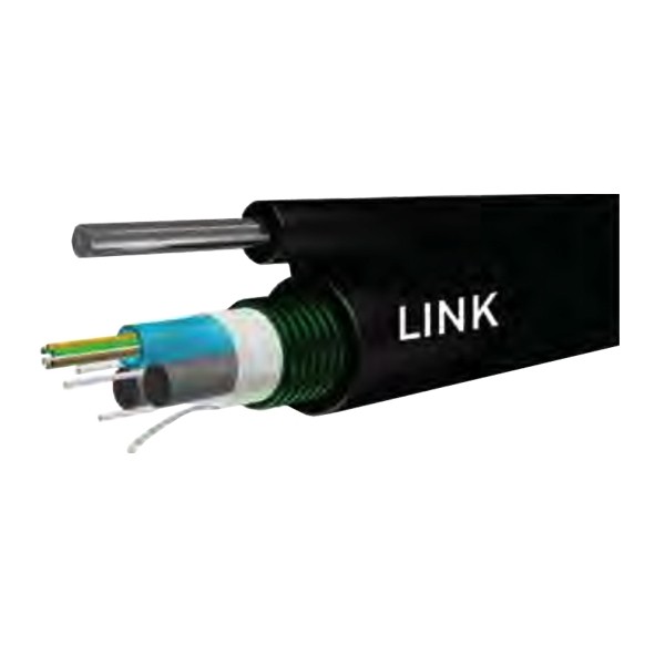 Link Ufc9504Mda Fiber Optic 4 Core Os2 9/125 Μm Single-Mode, 3 Twisted  Tube, Solid Drop Wire, Armored, Tot Approve